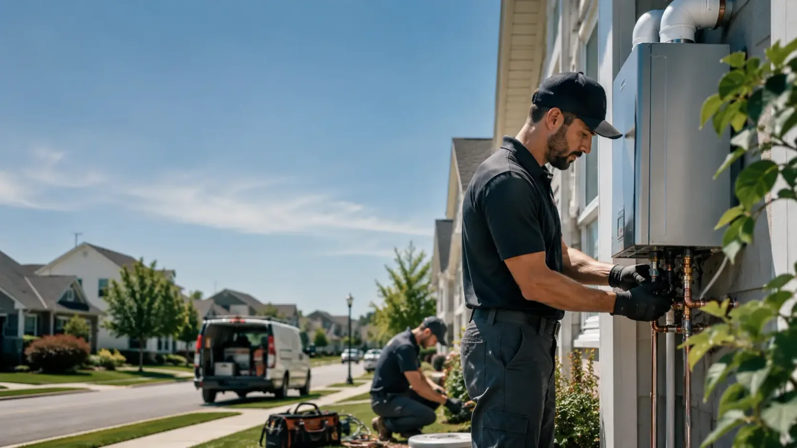 Tankless Water Heater Installation in Cloverdale, VA